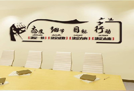 湖口企业文化墙主要展示什么？