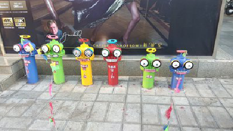 湖口商业区彩绘