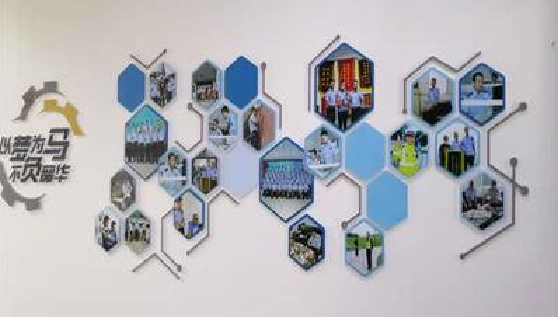 湖口文化墙最常见的做法。