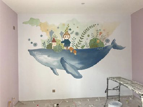 湖口手绘墙的特点及优势。